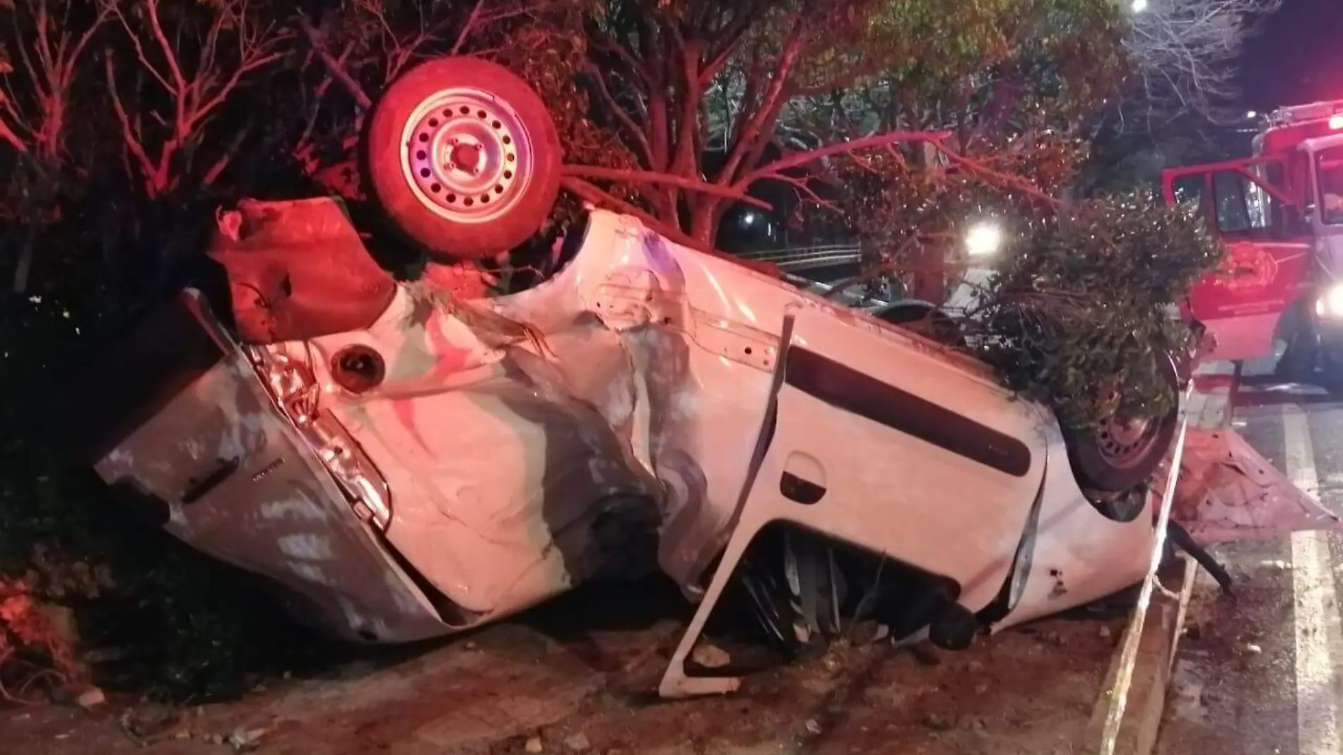 accidente, libramiento, muertodos